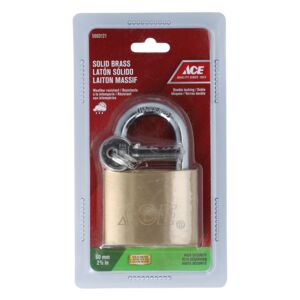 PADLOCK BRASS 2.5" 64CM PADLOCK BRASS 2.5" 64CM